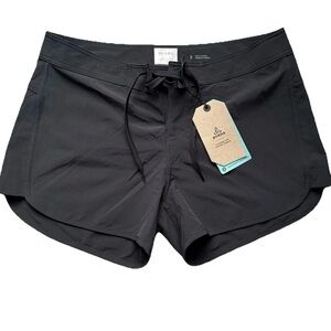 NWT PrAna Schaffie Outdoor Hiking Swimming Active Shorts Women’s Black Size S
